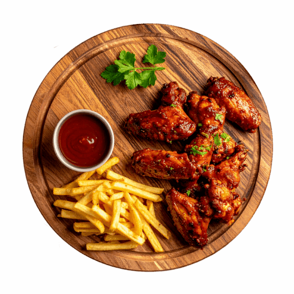 Wednesdays 6pc Wings + Fries